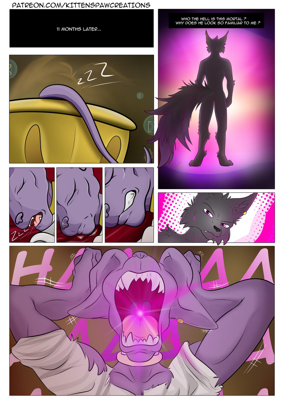 Comic Page Destructful Desires